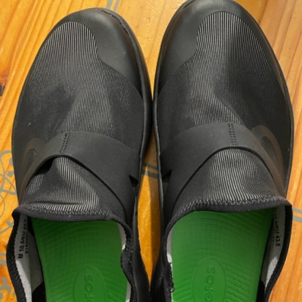 MEN'S OOMG FIBRE LOW SHOE - BLACK GRAY